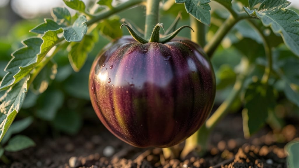 Cherokee Purple Tomato: Deep Purple Beauty