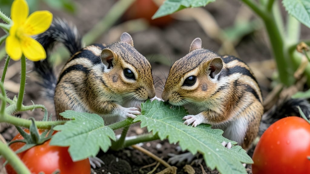 Chipmunks Eating Tomato Plants: Natural Deterrents That Actually Work