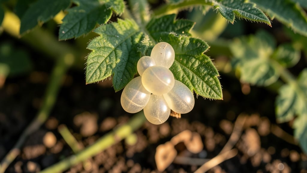 What Do Tomato Worm Eggs Look Like: Tiny Yellow Clusters and Where to Spot Them