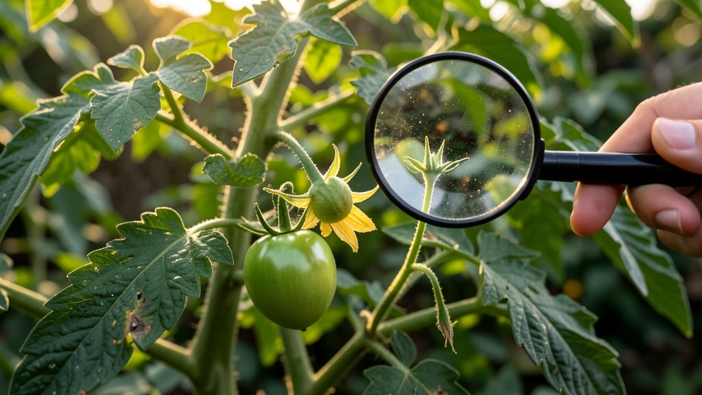 How to Tell If Tomato Flower Is Pollinated: Tiny White Bumps Mean Fruit Is Coming