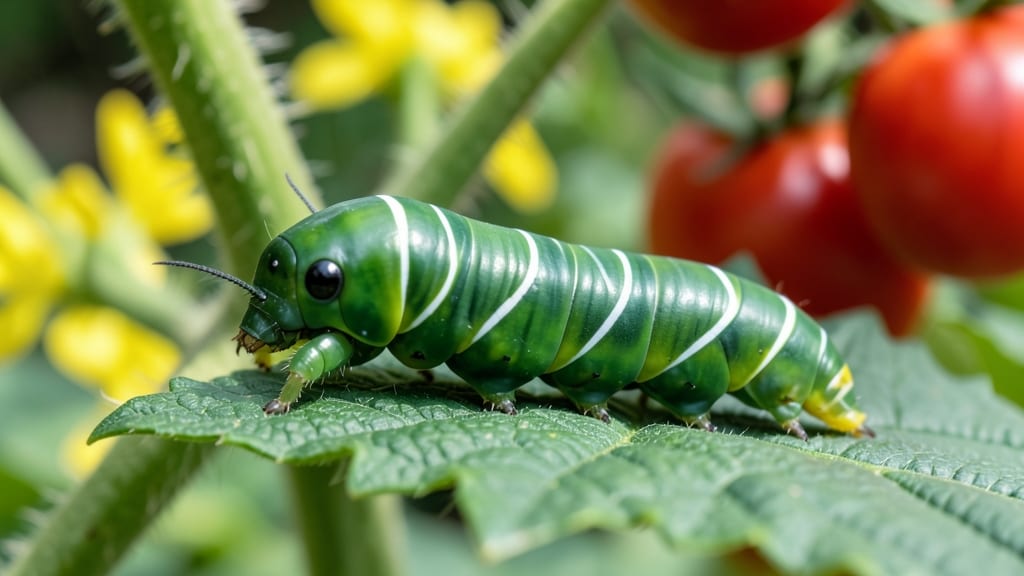 Tomato Hornworm Caterpillar Diet: Nutrient-Packed Host Plant Guide
