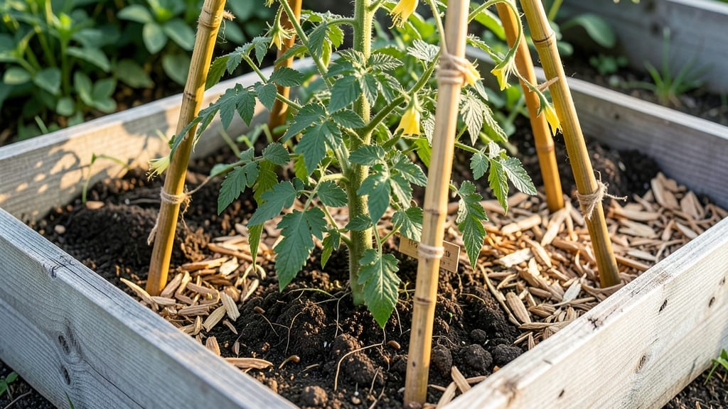 Tomato Trellis for Raised Beds: Space-Saving Support for Towering Plants