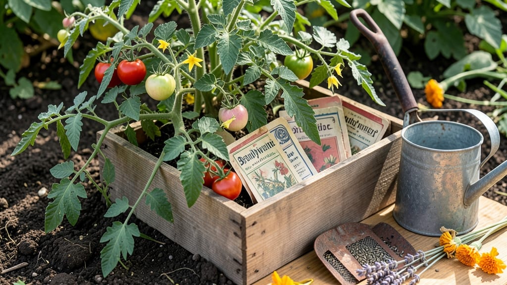 Vintage Tomato Seed Packets: Heirloom Varieties for Your Homegrown Harvest