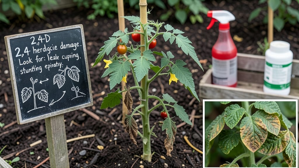 2-4-D Damage on Tomato Plants: How to Revive and Prevent Future Harm