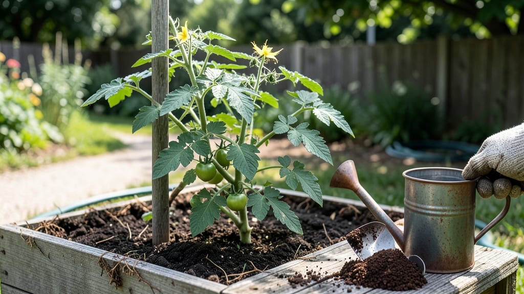 How Much Coffee Grounds for Tomato Plants: Precision Ratios for Soil Boost Without Burn Risks