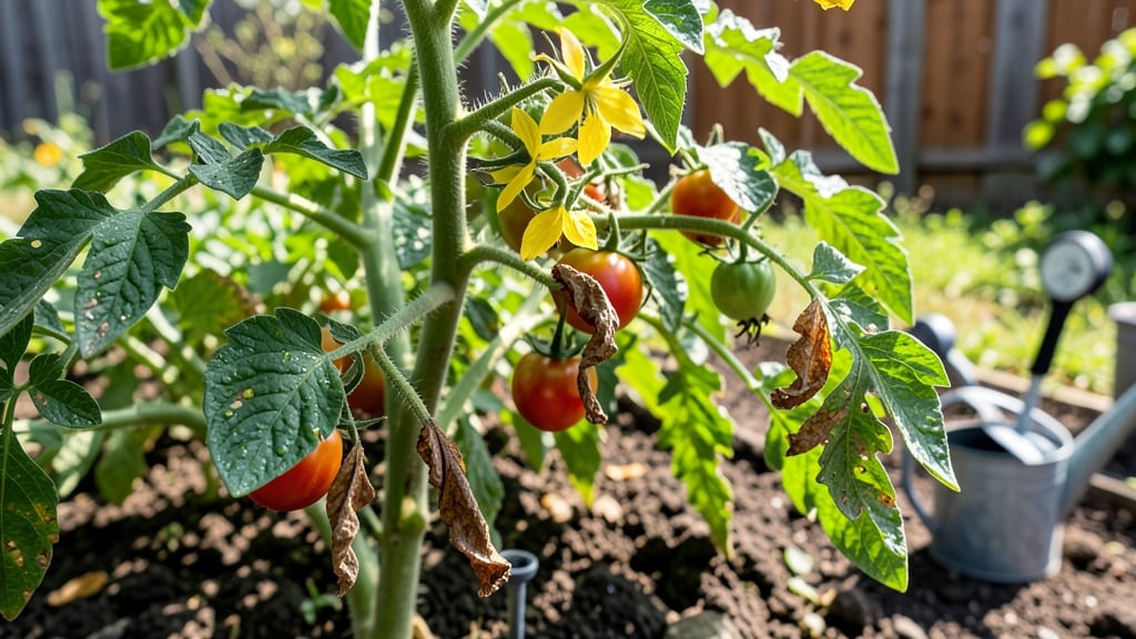Brown Leaf Tips on Tomato Plants: Calcium Deficiency Fix in 3 Days