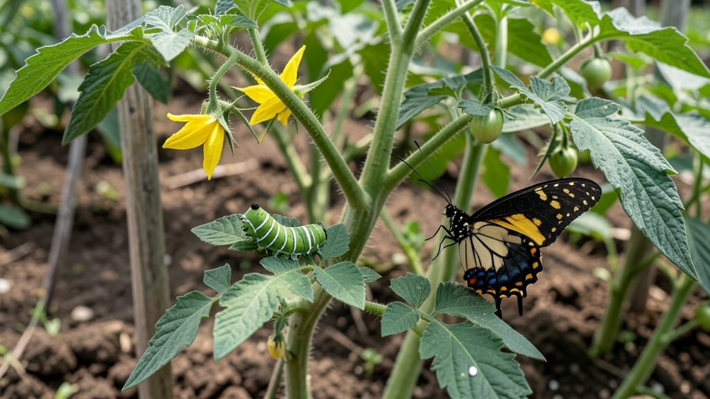 Do Tomato Hornworms Turn Into Butterflies: Life Cycle and Stunning Transformation