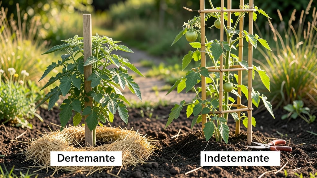 Determinate and Indeterminate Tomato Plants: Garden Space-Saving Secrets for Bigger Harvests