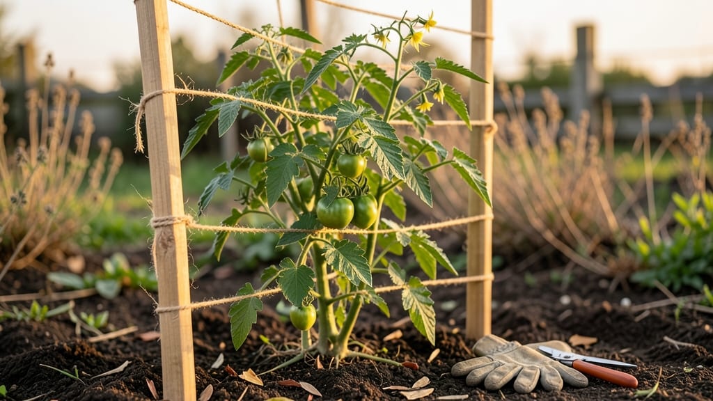 Cheap Tomato Trellis: DIY Sturdy Supports for Towering Vines Without the Cost