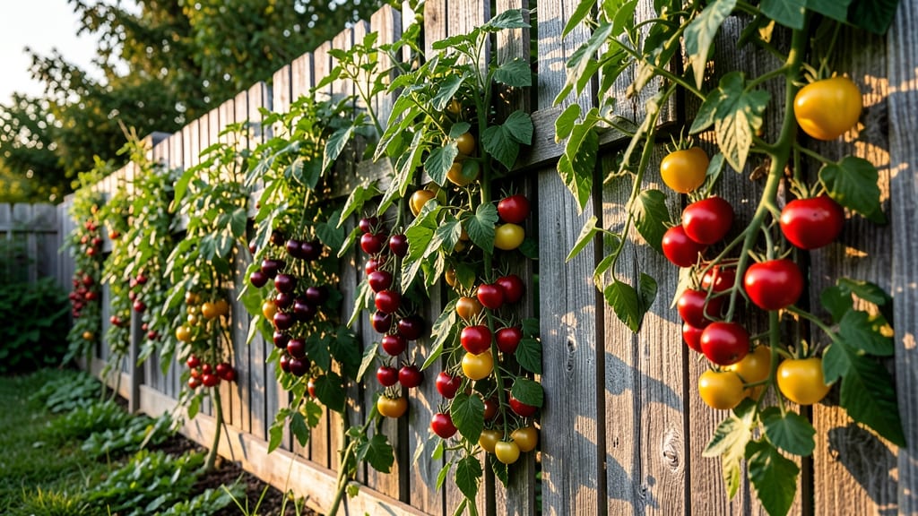Espaliered Tomato Fences