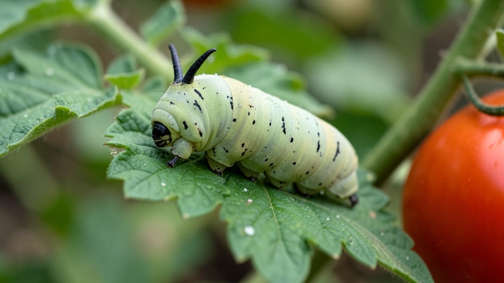 Huge Caterpillars on Tomato Plants: Natural Pests to Identify and Control