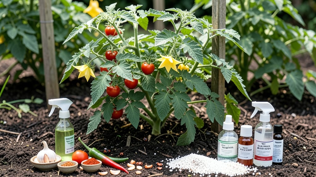 Natural Pesticide Recipe for Tomato Plants: Garlic Chili Spray That Repels Pests Naturally