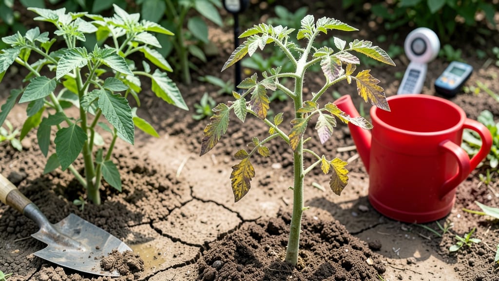 Tomato Plant Stopped Growing After Transplant: Root Shock Rescue in 3 Simple Steps