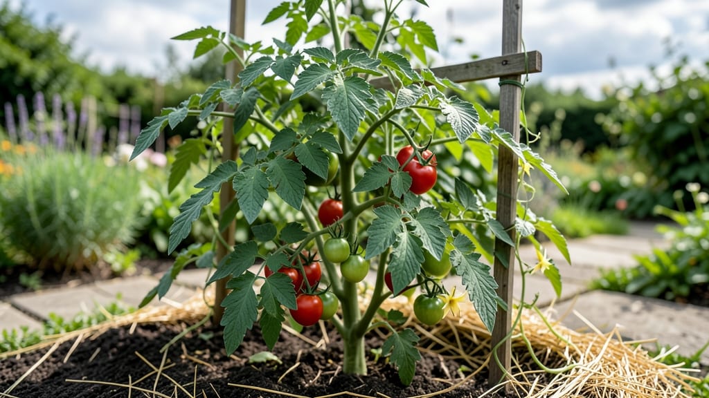 What Does a Healthy Tomato Plant Look Like: Lush Leaves, Sturdy Stems, and Vibrant Blooms