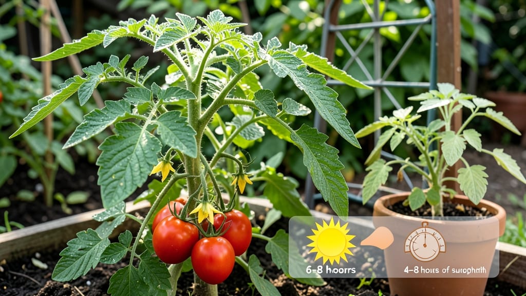 How Much Sun Should Tomato Plants Get: The 6-8 Hour Rule for Maximum Fruit