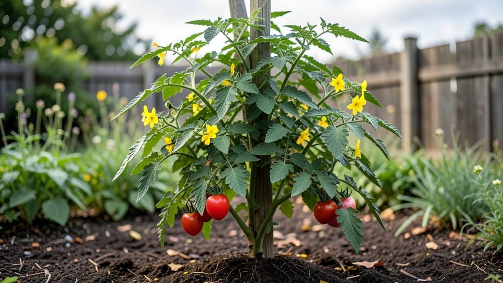 How Tall Do Rutgers Tomato Plants Grow: Indeterminate Variety Height & Space-Saving Tips