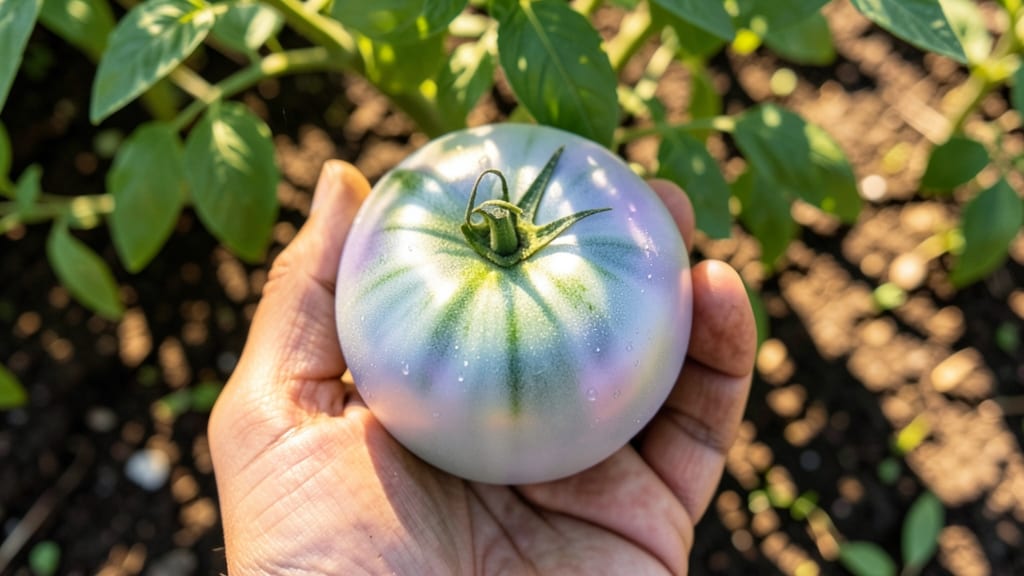 Blue Beauty Tomato: Rare Blue-Green Heirloom