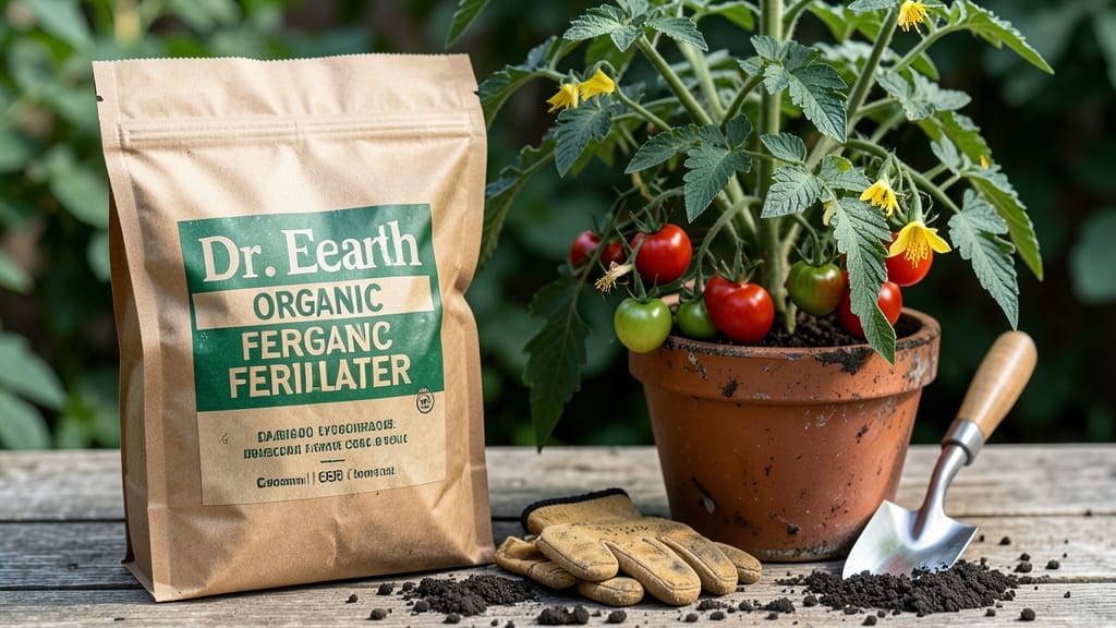 Dr Earth Tomato Vegetable Herb Fertilizer: Organic Boost for Lush, High-Yield Gardens