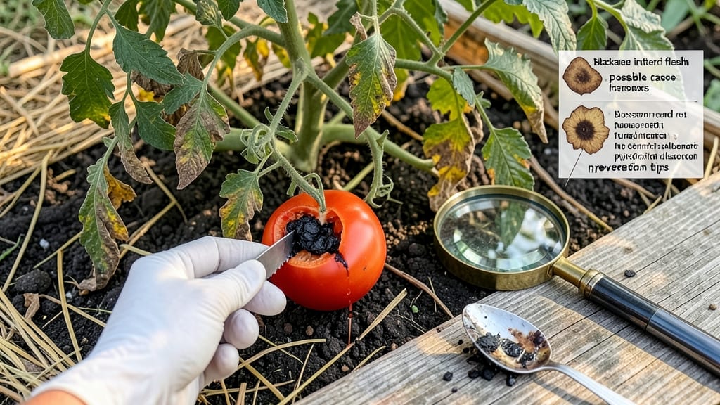 Tomato Black Inside Fix: Save Your Harvest With This Science-Backed Trick