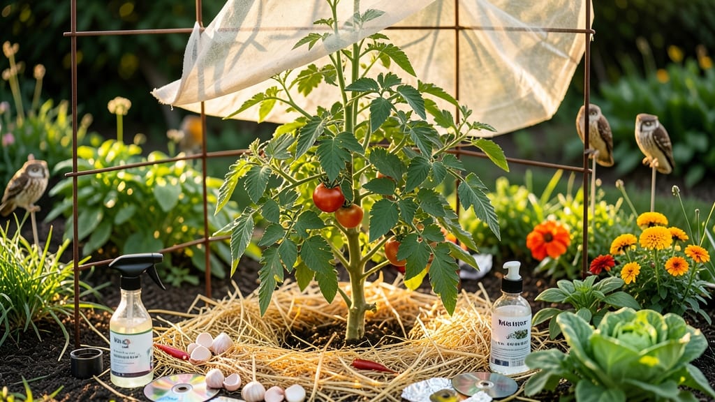 How to Keep Critters Away From Tomato Plants: Repellent Sprays That Work Without Harming Pollinators