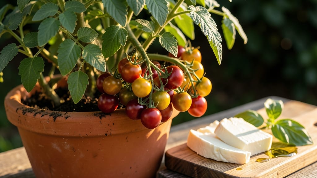Grape Tomatoes For Caprese Salads