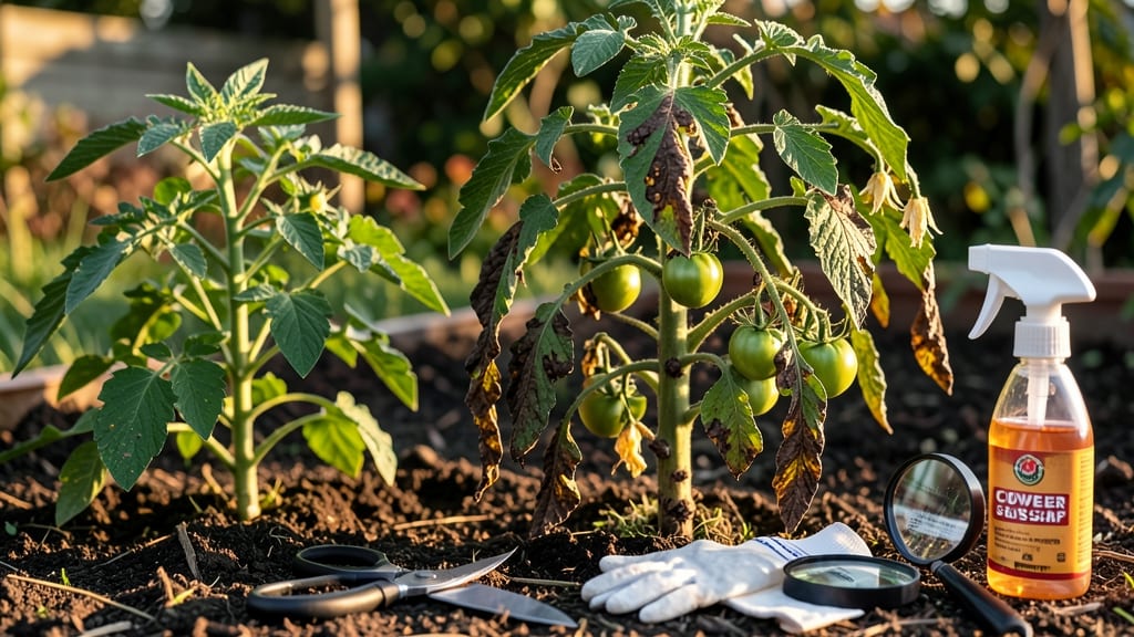 Bacterial Canker on Tomato Plants: Copper-Based Cure to Stop Spreading