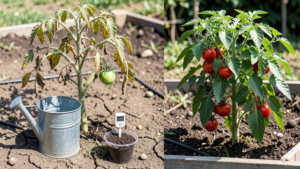 Underwatered Tomato Plant: Revive Wilted Leaves in 24 Hours