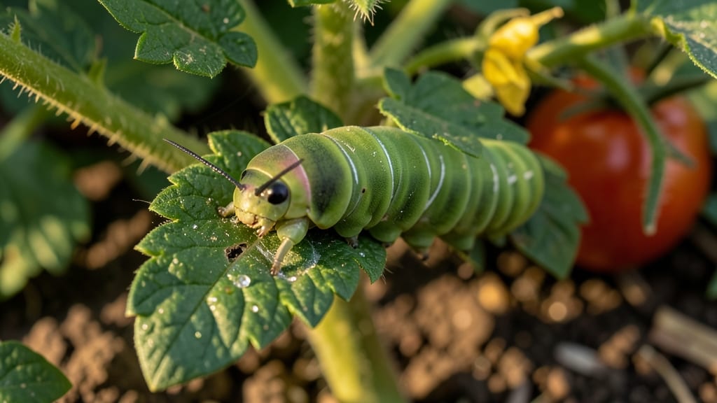 Worms on Tomato Plant Leaves: Organic Fixes for Healthy Harvests