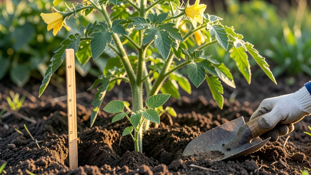 How Deep Does a Tomato Plant Need: Soil Depth Guide for Strong Roots and Heavy Fruit