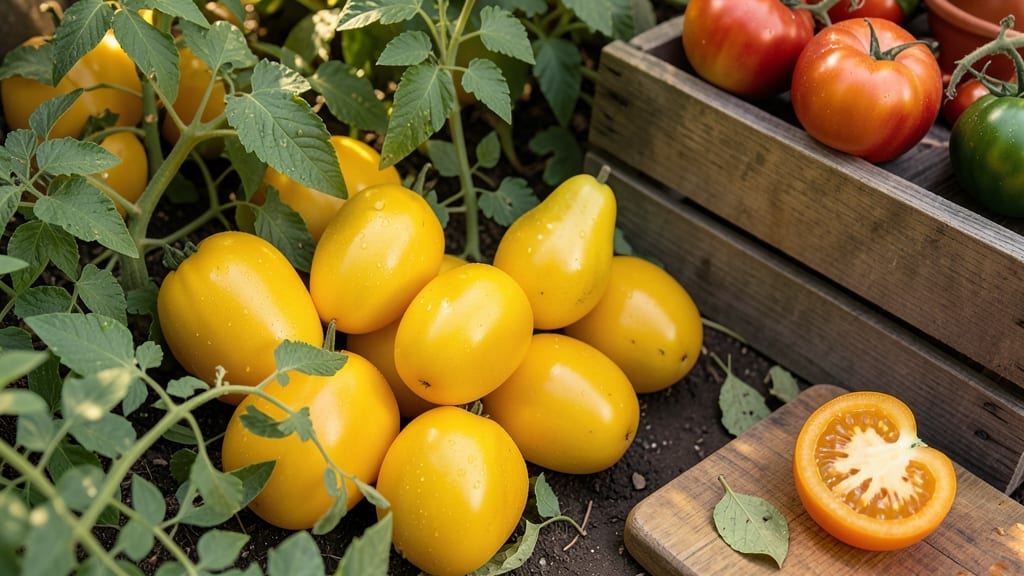 Yellow Pear Tomatoes For Unique Flavor