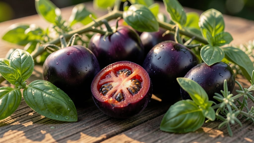 Heirloom Tomatoes: Cherokee Purple