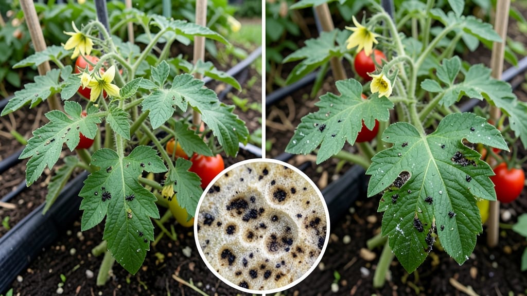 Black Dots on Tomato Leaves: Aphid Infestation ID and Organic Fixes