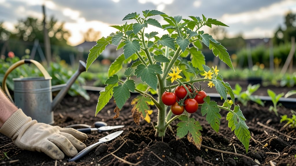Tomato Plants Turning Brown On Bottom: Root Rot Rescue in 3 Simple Steps