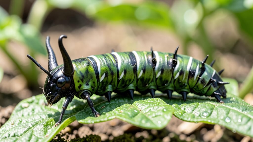 Sphinx Moth Tomato Hornworm: Garden Pest Control Without Toxic Sprays